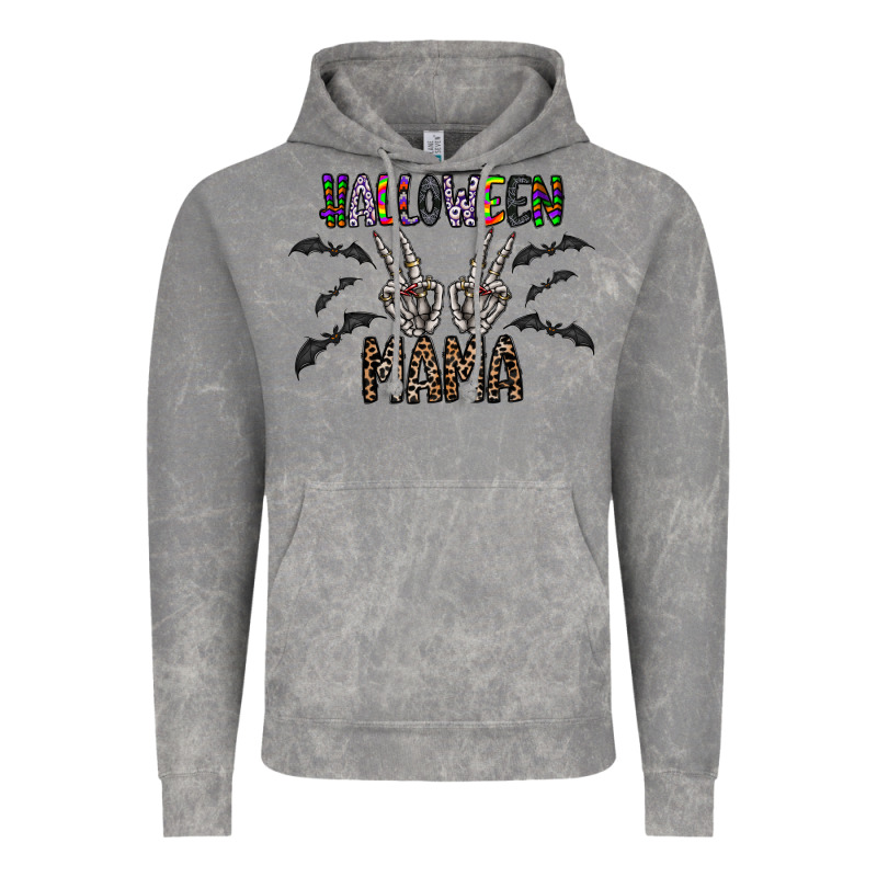 Halloween Mama Vintage Hoodie by CowhideDigitalArt | Teevron