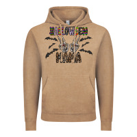 Vintage Coffee halloween mama Vintage Hoodie - CowhideDigitalArt