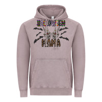Vintage Zinc halloween mama Vintage Hoodie - CowhideDigitalArt