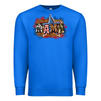 True Royal Patriotic Mama Premium Sweatshirt - BundleAndBundleShop