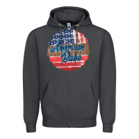 Smoke leopard merica Zipper Hoodie - MaliasSmallBusiness