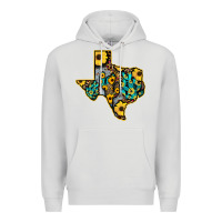 Dove Grey Western Texas Map Premium Hoodie - Bettercallsaul