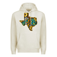 Oatmeal Heather Western Texas Map Premium Hoodie - Bettercallsaul