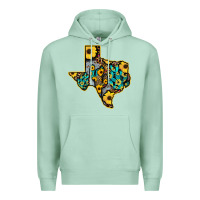 Seafoam Western Texas Map Premium Hoodie - Bettercallsaul