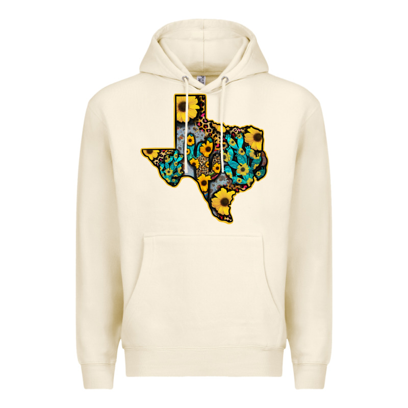 Western Texas Map Premium Hoodie by Bettercallsaul | Teevron