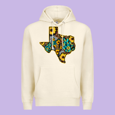 Western Texas Map Premium Hoodie Designed By Bettercallsaul