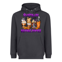 Smoke Nightmare Before Coffee Cups Heavyweight Hoodie - MaliasSmallBusiness