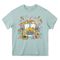 Arona easter school bus Heavy Core Tee - MaliasSmallBusiness