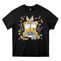 Black easter school bus Heavy Core Tee - MaliasSmallBusiness