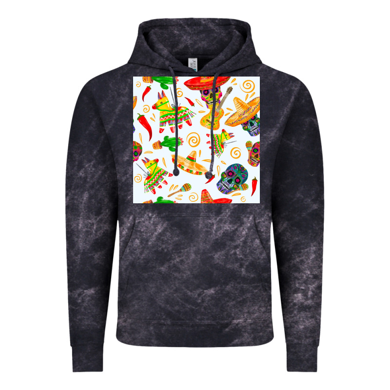 Mexico Seamless Pattern Vintage Hoodie by FaDigitalArtStudio | Teevron