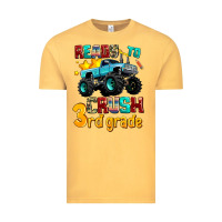 Vintage Mustard ready to school crush 3rd grade Vintage Tee - AdoDesignShop