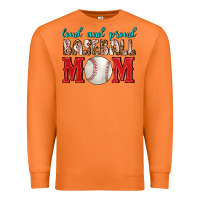 Carrot Loud And Proud Baseball Mom Premium Sweatshirt - BundleAndBundleShop