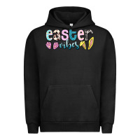 Pigment Black Easter vibes Easter Day Urban Hoodie - HowdyJamesFarm