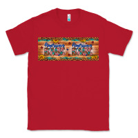 Red american babe Classic Tee - Artiststas