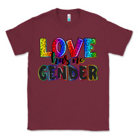 Burgundy love has no gender Classic Tee - AdoDesignShop