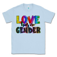 Dusty Blue love has no gender Classic Tee - AdoDesignShop