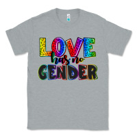 Heather Grey love has no gender Classic Tee - AdoDesignShop