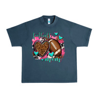 Midnight Navy football mom Urban Heavy Tee - AdoDesignShop