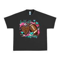 Pigment Black football mom Urban Heavy Tee - AdoDesignShop