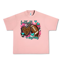 Salmon football mom Urban Heavy Tee - AdoDesignShop