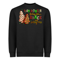Black torn between looking like a snack and eating one Heavyweight Sweatshirt - AdoDesignShop