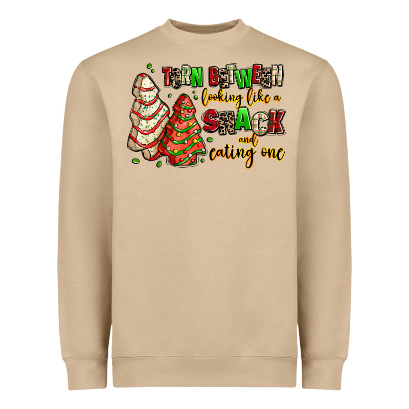 Torn Between Looking Like A Snack And Eating One Heavyweight Sweatshirt by AdoDesignShop | Teevron