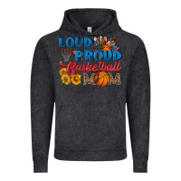 Vintage Black loud and proud basketball mom Vintage Hoodie - HRA Design Shop
