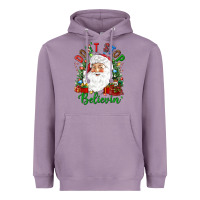 Lavender Don't stop believin' Heavyweight Hoodie - NancyCooperArtShop