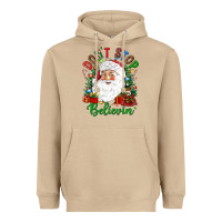 Mushroom Don't stop believin' Heavyweight Hoodie - NancyCooperArtShop