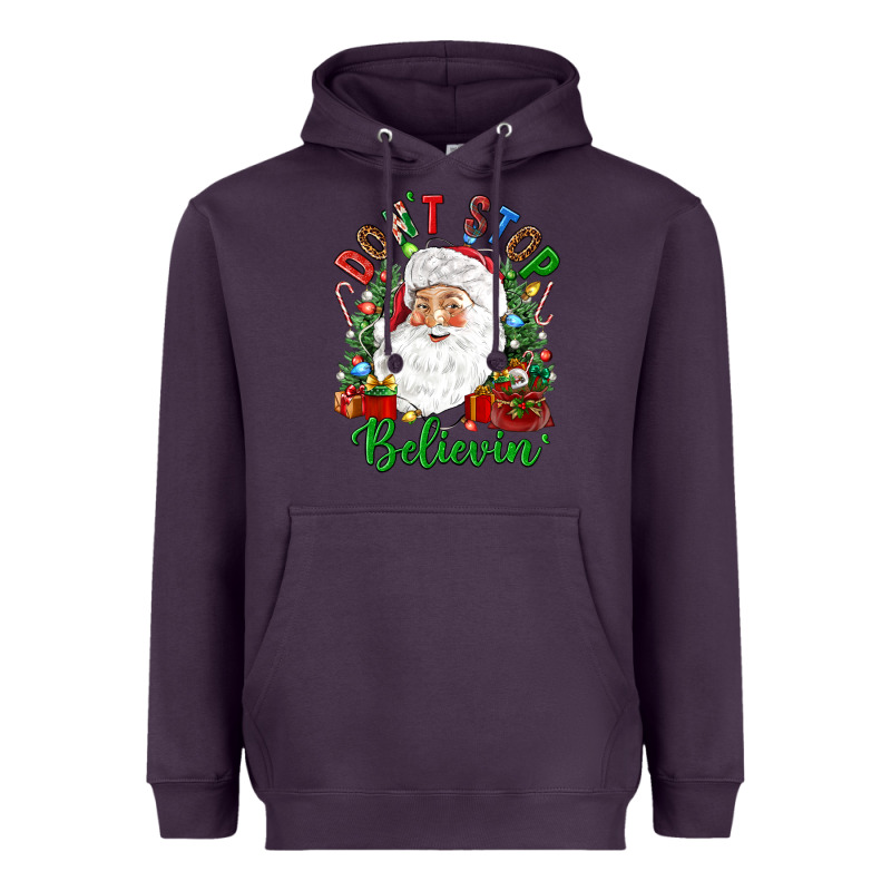 Don't Stop Believin' Heavyweight Hoodie by NancyCooperArtShop | Teevron
