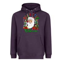 Plum Don't stop believin' Heavyweight Hoodie - NancyCooperArtShop