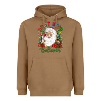 Toasted Coconut Don't stop believin' Heavyweight Hoodie - NancyCooperArtShop
