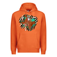Carrot Western Horsehide Texas Flag Premium Hoodie - Bettercallsaul