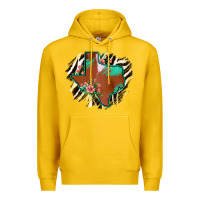 Lemon Western Horsehide Texas Flag Premium Hoodie - Bettercallsaul