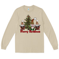 Mushroom merry christmas with gnomes Long Sleeve Tee - AdoDesignShop