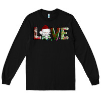 Black love christmas gnome Long Sleeve Tee - AdoDesignShop