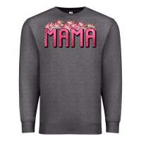 Charcoal Heather Western Mama Premium Sweatshirt - BundleAndBundleShop