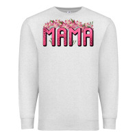 Oatmeal Heather Western Mama Premium Sweatshirt - BundleAndBundleShop