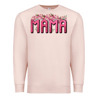 Pale Pink Western Mama Premium Sweatshirt - BundleAndBundleShop