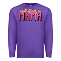 Purple Western Mama Premium Sweatshirt - BundleAndBundleShop