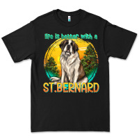 Black life is better with a st.bernard Premium Tee - texasbilliewilder