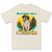 Bone life is better with a st.bernard Premium Tee - texasbilliewilder