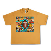 Peanut Butter football cowhide sunflower Urban Heavy Tee - JahusDesignShop
