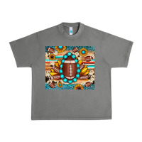 Tornado football cowhide sunflower Urban Heavy Tee - JahusDesignShop