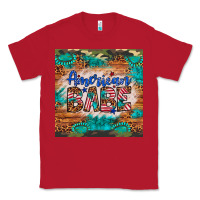 Red american babe Classic Tee - Artiststas