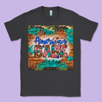 American Babe Classic Tee Designed By Artiststas