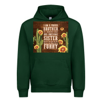 Forest Green i am a proud brother Urban Hoodie - TumblerDesignByShophia