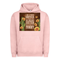 Pigment Salmon i am a proud brother Urban Hoodie - TumblerDesignByShophia