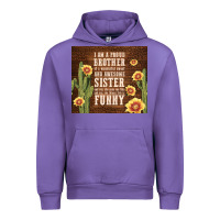 Tulip i am a proud brother Urban Hoodie - TumblerDesignByShophia