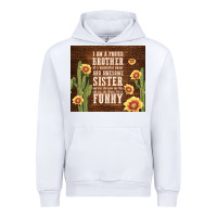 White i am a proud brother Urban Hoodie - TumblerDesignByShophia